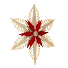 Fensterschmuck Spanstern Mitte