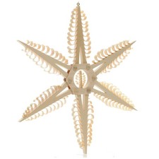 Fensterschmuck Spanstern mit 1