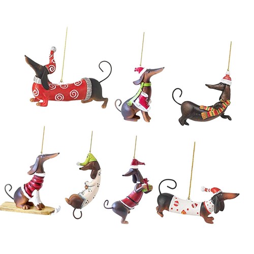 Weihnachtsbaumschmuck hund - weihnachtsbaumschmuck,