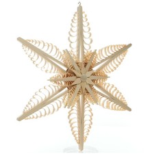 Fensterschmuck Spanstern Mitte