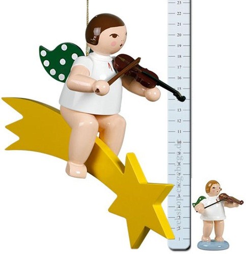 Fensterbild engel auf schweif - fensterbild,