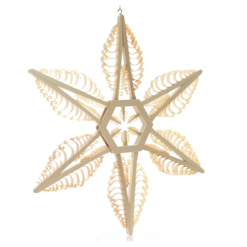 Fensterschmuck spanstern - fensterschmuck,