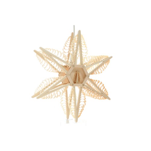 Fensterschmuck spanstern - fensterschmuck,