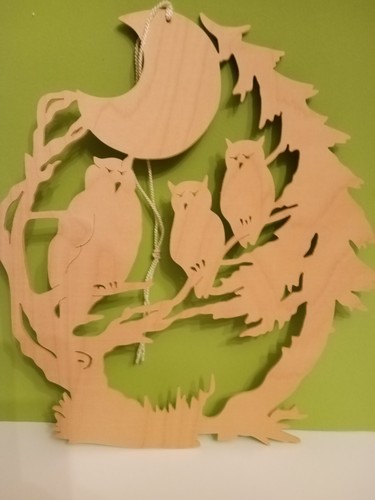 Fensterbild eulen taulin - fensterbild, eulen,