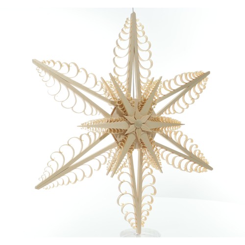 Fensterschmuck spanstern - fensterschmuck,