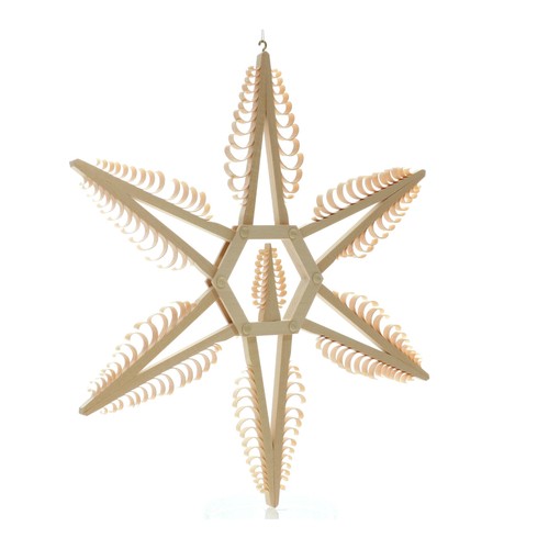 Fensterschmuck spanstern mitte - spanstern,