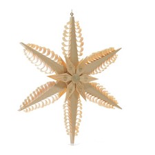 Fensterschmuck Spanstern Mitte