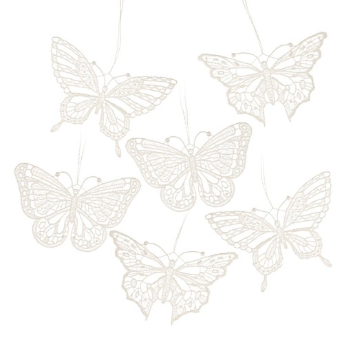 Baumschmuck feine weiße - baumschmuck,