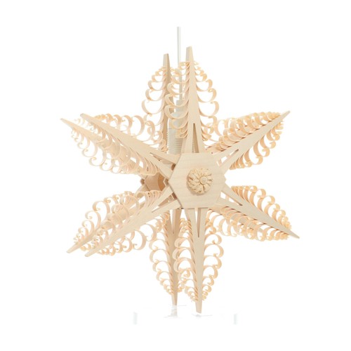 Fensterschmuck spanstern - fensterschmuck,